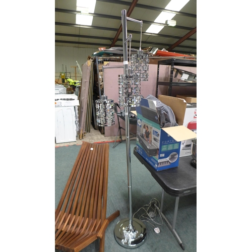 3281 - Hampton 3 Arm Floor Lamp  (296-96)   * This lot is subject to vat