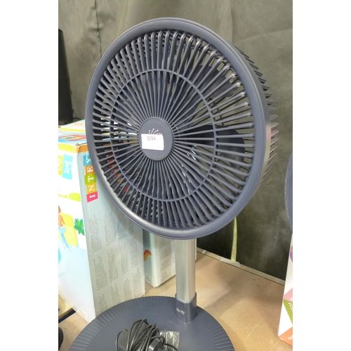 3294 - Nsa Folding Stand Fan with Remote (300-128) *This lot is subject to VAT