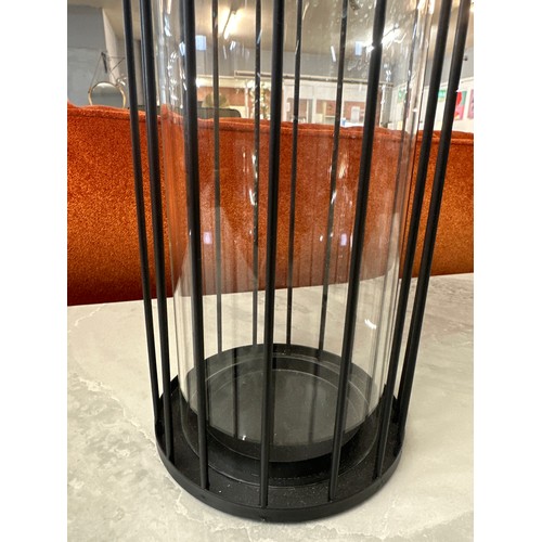 1396 - A Chertsey black lantern H 45cm (369808813)