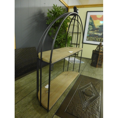 1386 - An Aviary wall shelf H50cm x W52cm (369689322)