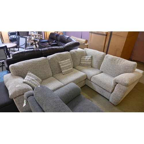 1533 - A Whisper grey corner sofa * this lot is subject to VAT