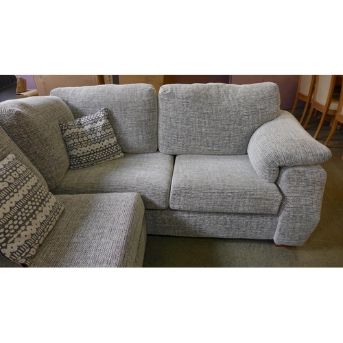 1533 - A Whisper grey corner sofa * this lot is subject to VAT