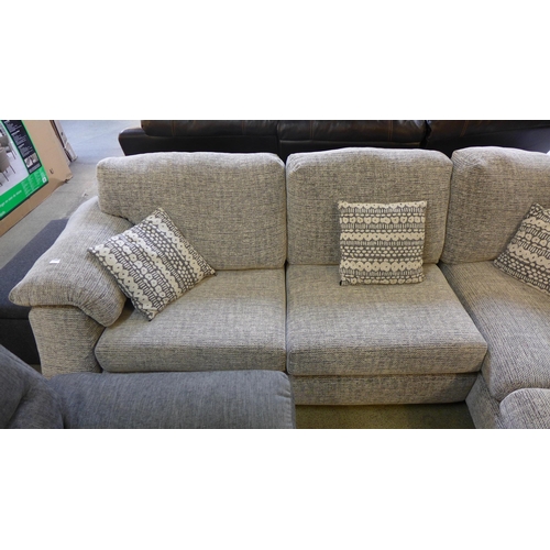 1533 - A Whisper grey corner sofa * this lot is subject to VAT