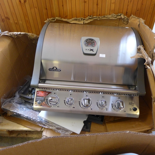 1593 - Napoleon 4 rurner stainless steel gas BBQ, Original  RRP £749.99  (4177-27) (PLEASE BE AWARE THIS IT... 