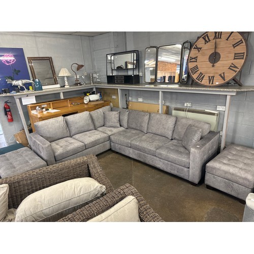 1494 - Thomasville Kylie corner sofa with storage ottoman  , Original  RRP £958.33  (4177-19)   * This lot ... 