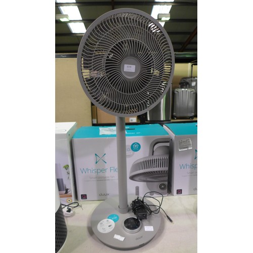 3270 - Duux Smart Pedestal Fan with Remote, original RRP £99.99 + VAT (300-106) *This lot is subject to VAT