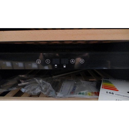 3998 - Viceroy  Under Counter Wine Cooler - No Door - H870xW595xD570  - Model no  WRWC60BK, Original RRP £4... 