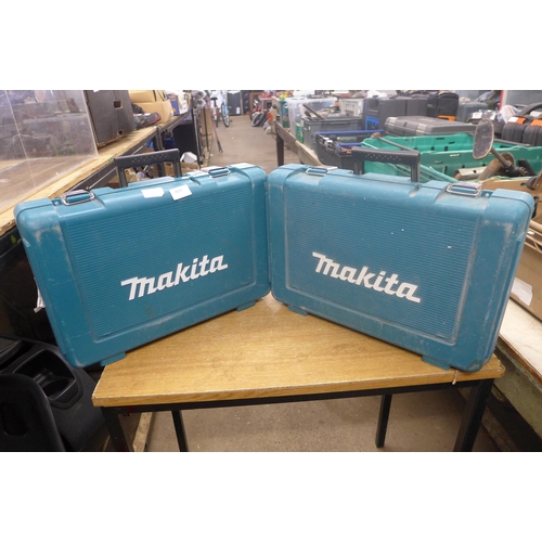 2013 - Two Makita tool boxes