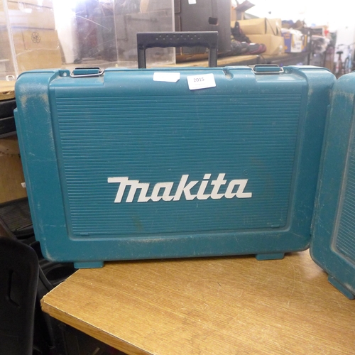 2013 - Two Makita tool boxes