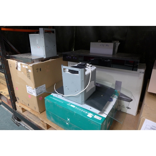 3354 - Quantity of Cooker Hoods & Extractors (404-75,76,220,35,36,173)* This lot is subject to vat