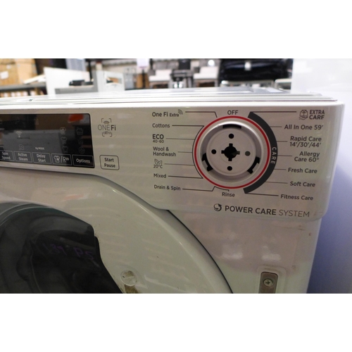 3369 - Hoover Integrated Washing Machine (Missing Drawer & Dial) Model: HBWOS69TME , Original RRP £415.83 i... 