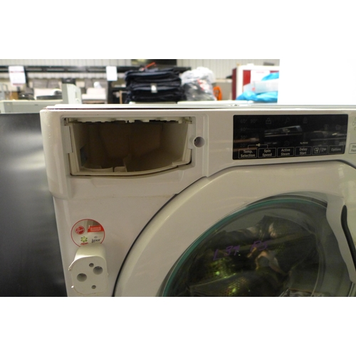 3369 - Hoover Integrated Washing Machine (Missing Drawer & Dial) Model: HBWOS69TME , Original RRP £415.83 i... 