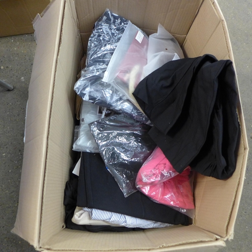 2435 - A box of unused women's coats  - various sizes