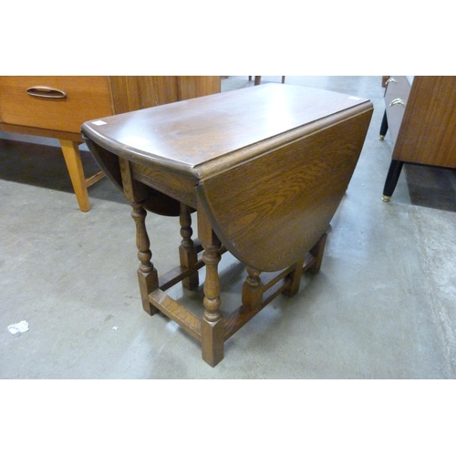 161 - An Old Charm oak gateleg occasional table