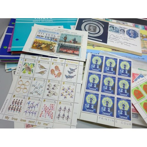 628 - A collection of stamps