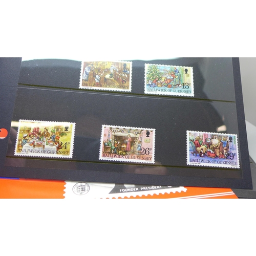 628 - A collection of stamps