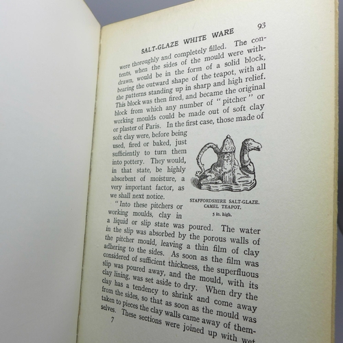 630 - One volume; The A.B.C. of English Salt-Glaze Stoneware by J.F. Blacker, 1922