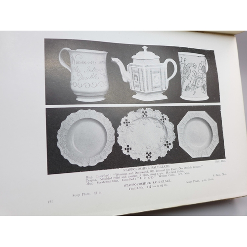 630 - One volume; The A.B.C. of English Salt-Glaze Stoneware by J.F. Blacker, 1922