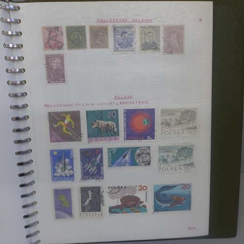 659 - Two albums of British and foreign stamps, Victorian onwards