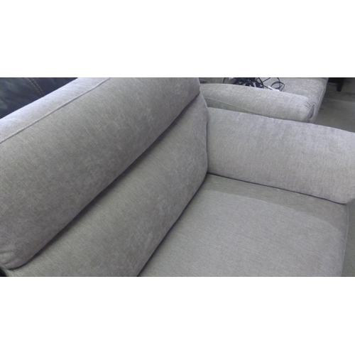 1304 - Grace Mink Fabric large 2 seater Recliner, original RRP £874.99 + VAT (4176-13) *This lot is subject... 