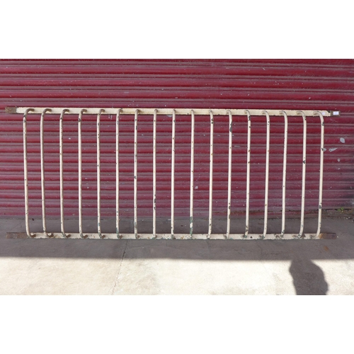 217 - An agricultural metal rack