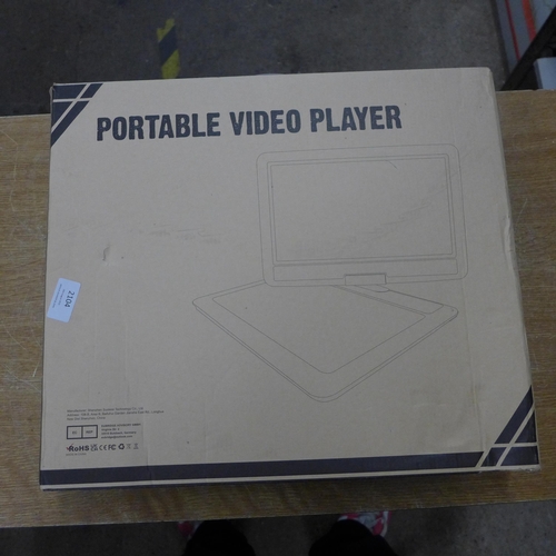 2104 - A portable video player - boxed