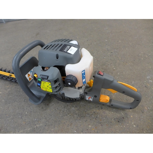 2272 - A petrol driven Ryobi hedge cutter