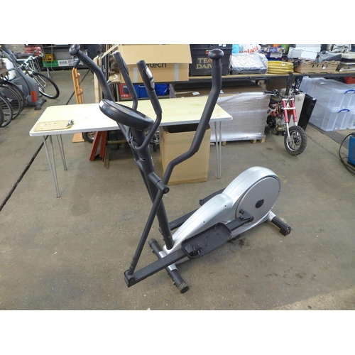 2308 - A Domyos by Decathlon computerised cross trainer with pulse monitor - W