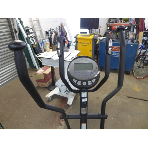 2308 - A Domyos by Decathlon computerised cross trainer with pulse monitor - W