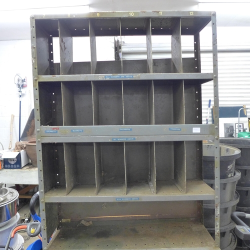 2321 - Dexion metal tool shelving