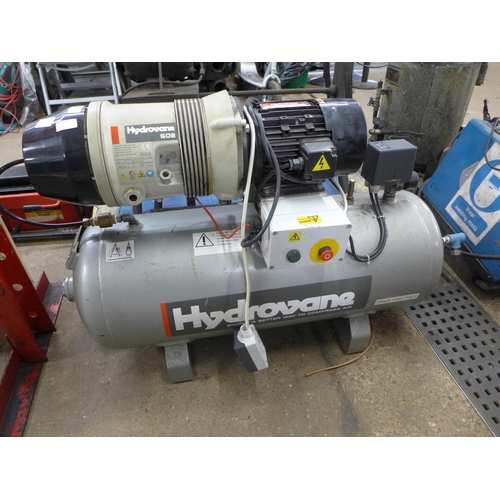 2324 - A Hydrovane 502 three phase electric air compressor