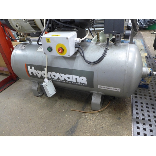 2324 - A Hydrovane 502 three phase electric air compressor