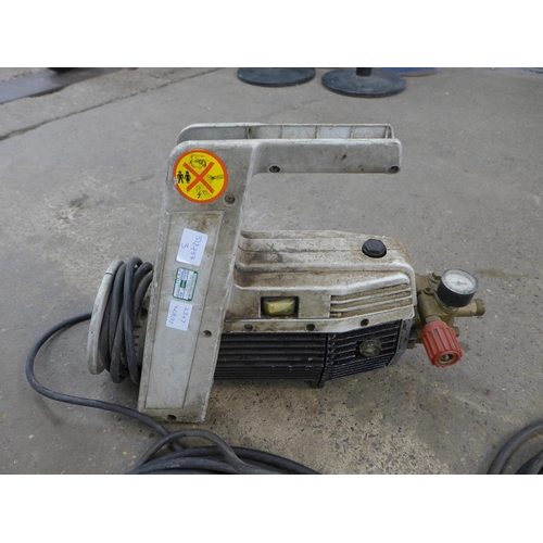 2347 - A Kranzle 10s power washer with lance and floor scrubber