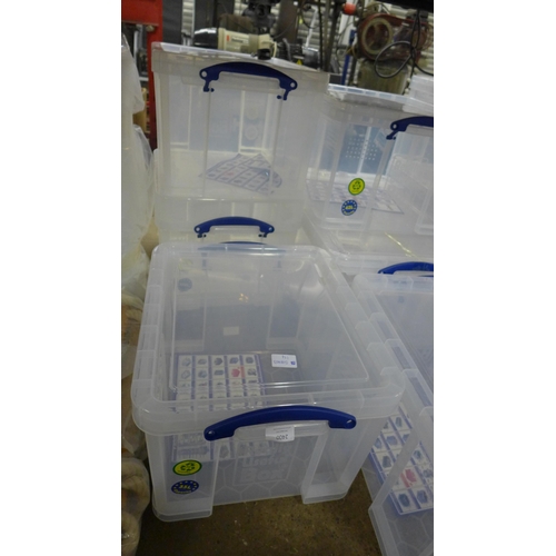 2400 - 3 x 35l Really Useful storage boxes