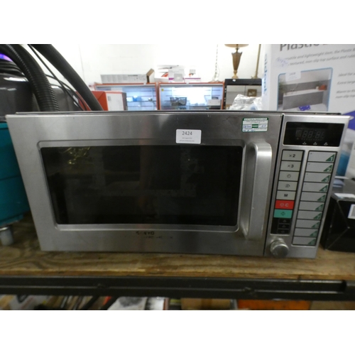 2424 - A Sanyo 1000w commercial microwave