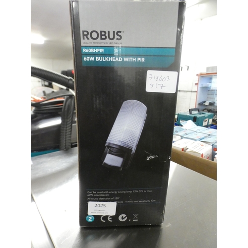 2425 - A Robus bulkhead light with P112 60W