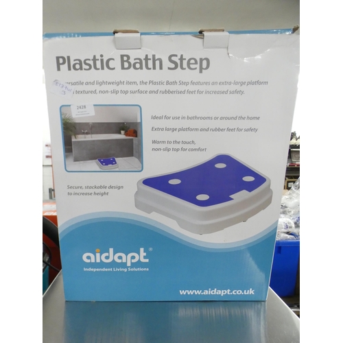 2428 - An Independant Living plastic bath set