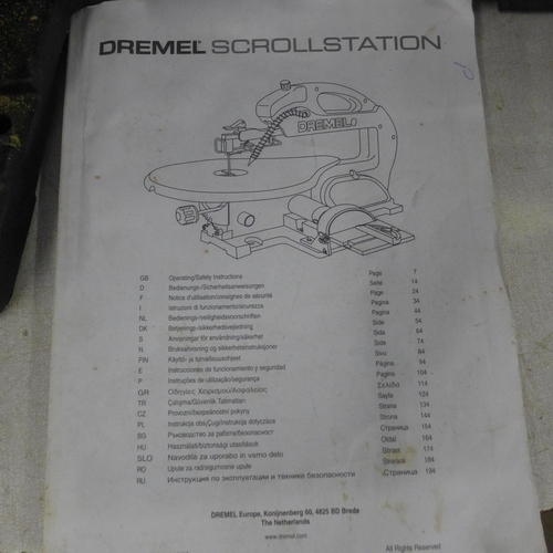 2002 - A Dremel 240v Scrollstation scroll saw (model no. F13180045)