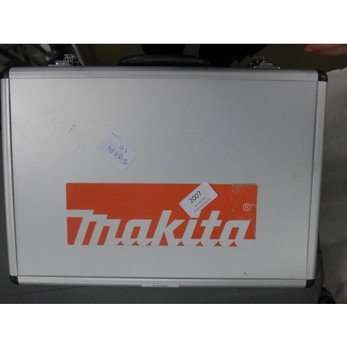 2007 - A Makita SDS drill bit set in aluminium case