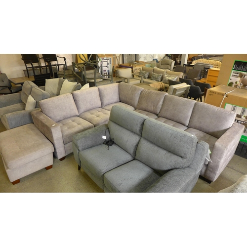 1537 - Thomasville Kylie Corner sofa with damaged storage ottoman, Original  RRP £958.33  (4177-28)   * Thi... 