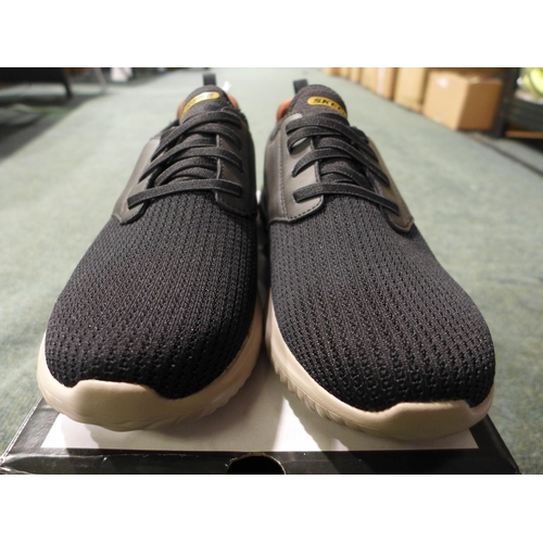 3012 - Men's black Skechers trainers - UK size 10 * this lot is subject to VAT