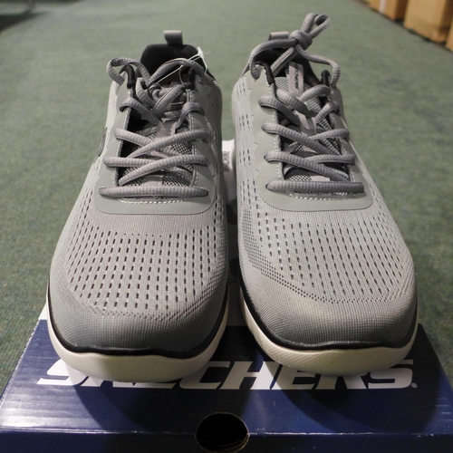 3020 - Men's grey Skechers trainers - UK size 10 * this lot is subject to VAT