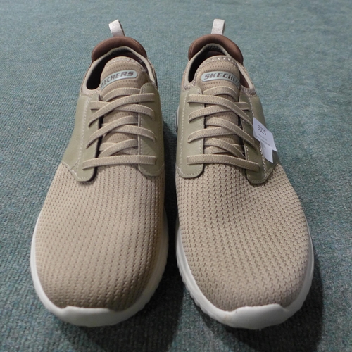 3025 - Men's taupe Skechers trainers - UK size 11 * this lot is subject to VAT