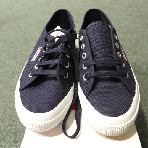 3031 - Women's Navy Superga Trainers - UK size: 4.5 * this lot is subject to VAT