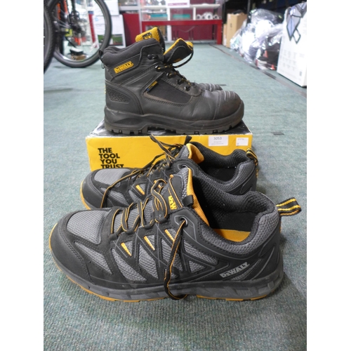 3053 - Men's Dewalt Steel-Toe-Capped Trainers & Boots - UK sizes: 8 & 12 * this lot is subject to VAT