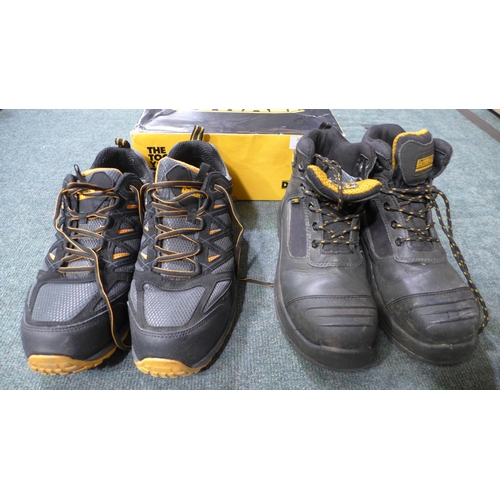 3053 - Men's Dewalt Steel-Toe-Capped Trainers & Boots - UK sizes: 8 & 12 * this lot is subject to VAT