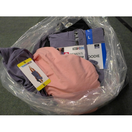 3063 - Assorted women's loungewear - dresses/hoodies - mixed sizes * this lot is subject to VAT