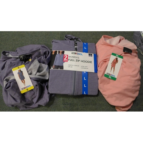 3063 - Assorted women's loungewear - dresses/hoodies - mixed sizes * this lot is subject to VAT