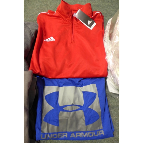 3064 - Assorted Men's branded clothing incl: Under Armour, Levi, Adidas - various sizes/styles/colours * th... 