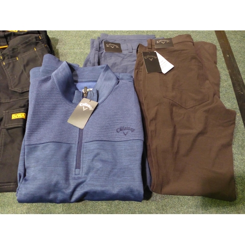 3071 - Quantity of Men's branded clothing incl: DeWalt, Callaway and Levi - mixed sizes/styles/colours * th... 